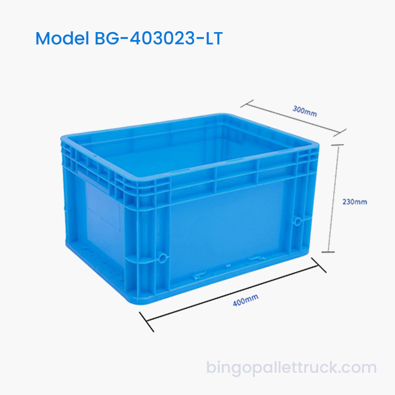 Bosca Plaisteacha Loighistic Dustproof 22L le haghaidh Stóráil Dhíon