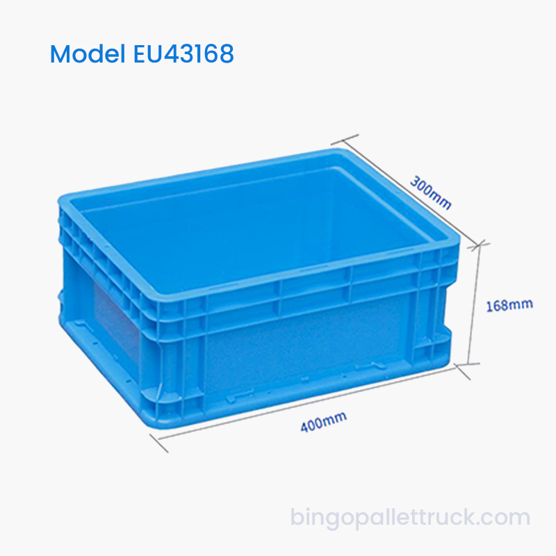 Bosca Tote Plaisteacha 16L AE Bosca Stórála Tionscail HDPE
